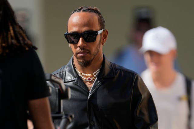 Lewis Hamilton fears Mercedes could struggle for speed in qualifying (Kamran Jebreili/AP)