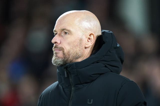 Erik ten Hag calls for consistency from his Manchester United squad (Bradley Collyer/PA)