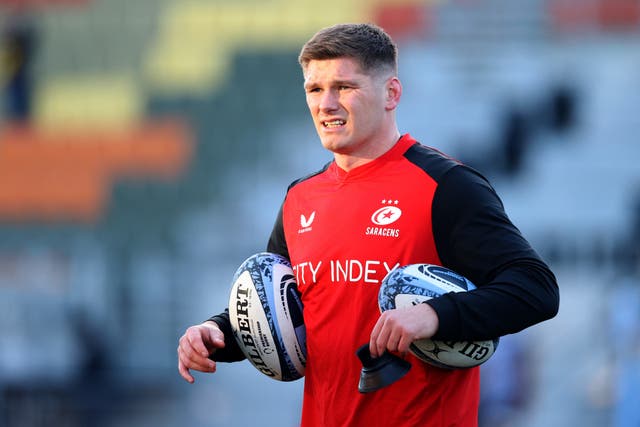 Owen Farrell will play for Saracens against South African side the Bulls (Ben Whitley/PA)