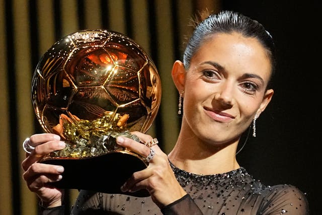 <p>Barcelona and Spain midfielder Aitana Bonmati won the 2023 women’s Ballon d'Or</p>