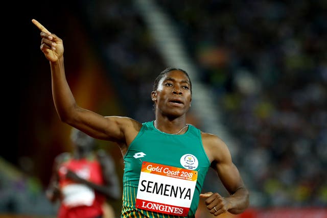 <p>Caster Semenya was the victim of discrimination, the European Court of Human Rights found in July (Martin Rickett/PA)</p>