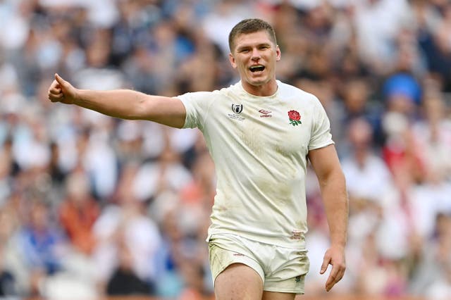 <p>Owen Farrell has been representing England on the international stage for more than 10 years </p>